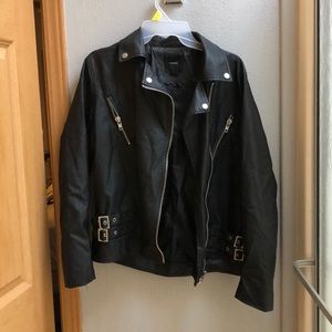 Leather jacket